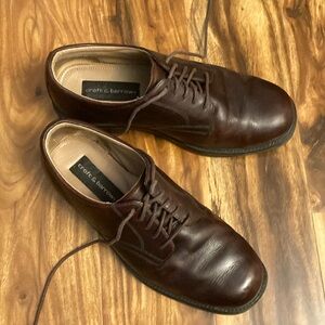 Croft & Barrow Brown Leather Oxfords Classic Design